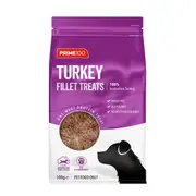 Prime100 Turkey Fillet Dog Treats - 100g
