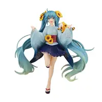 在飛比找PChome24h購物優惠-FURYU 景品 初音未來 小浣熊 SP 公仔 夏日祭典『玩