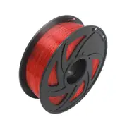PETG 3D Printer Filament 1.75mm 3D Printing 1kg/roll Eco-friendly TranRed