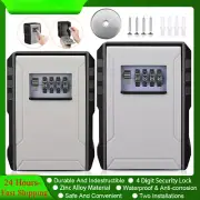 4 Digits Password Key Box Outdoor Wall Mounted Lock Storage Anti Theft Safe Box