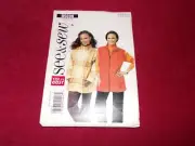 BUTTERICK #B5698 - LADIES ( 2 STYLE ) UNLINED JACKET & VEST PATTERN SM-LG FF