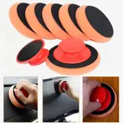 Car Waxing Sponge With Handle High Density Polish Pads Car Detailing Buffing Wip
