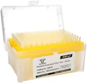 Racked Filter Tips - Sterile - 300l - Racked Pack of 96 - Eisco Labs