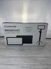Lume Cube Broadcast Lighting Kit | Live Streaming, Video Conferencing - Sealed