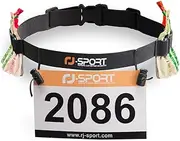 Triathlon Race Number Belt - Also for Running, Cycling, Marathons