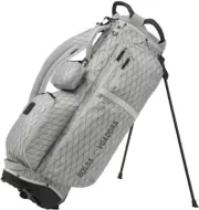 MIZUNO Golf Men's Stand Caddy Bag BOLSA VOADORA 9.5 x 47in 2.5kg Silver 5LJC2238