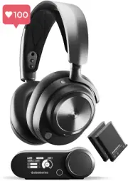 Arctis Nova Pro Wireless + Bluetooth Headset – Active Noise Cancellation, 360°