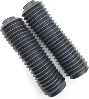 2X Motorcycle Front Fork Rubber Gaiters Boots Motorbike Fit for Honda CRF150F XL250 Fit for Kawasaki XG250 XT225