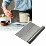 DOUGH CAKE STAINLESS STEEL KITCHEN PIZZA FLOUR TOOL CUTTER G