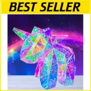 Colorful Unicorn Lamp - Energy-Efficient Night Light for Toddlers & Teens