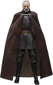 Star Wars The Black Series Count Dooku, Star Wars: Revenge of The Sith 20th Anniversary Collectible 6 Inch Action Figure