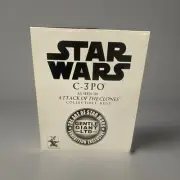 Star Wars C-3PO Attack of Clones Collectable Mini Bust Gentle Giant LE# 111/2500