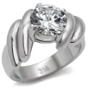Wedding Rings for Women Engagement Cubic Zirconia Promise Ring Set for Her TK060