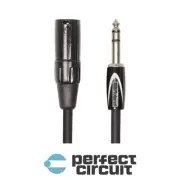 Roland 1/4" TRS Male to XLR Male - 10FT CABLE - NEW - PERFECT CIRCUIT