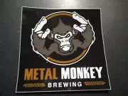 METAL MONKEY BREWING Asmodeus Illinois STICKER decal craft beer brewery