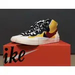 聯名 SACAI X NIKE BLAZER MID GOLD NAVY 解構 紅黃 板 BV0072-700 慢跑鞋