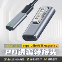 在飛比找蝦皮購物優惠-Type-c 轉 Magsafe2 1 PD 誘騙 轉接頭 