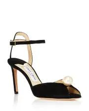 Jimmy Choo Women's Sacora 85 Embellished High Heel Sandals