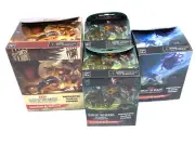 4 Booster Pack Boxes Icons Painted Mini's Tyranny of Dragons MM2 Tomb of Annihil