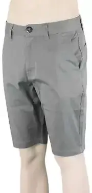 Volcom Frickin Modern Stretch Walk Shorts - Grey Blue - New