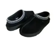 UGG TASMAN WOMEN SLIPPERS SUEDE BLACK US 7 /UK 5 /EU 38