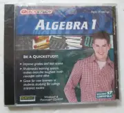 Algebra 1 Computer Software by QuickStudy (XP / 2000 / ME / 98SE, Mac OS 8.5)