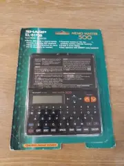 Brand New Sharp EL-6170B Electronic Organizer Memo Master 500 VINTAGE