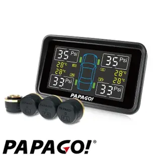 【PAPAGO!】TireSafe S50E 獨立型胎外式胎壓偵測器(-兩年保固)