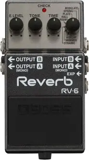 在飛比找樂天市場購物網優惠-BOSS RV-6 Digital Reverb 數位殘響 