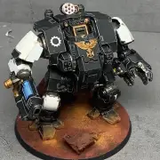 Primaris Redemptor Dreadnought Space Wolves Warhammer 40K Army Presale Painted
