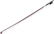 TOGEVAL 1/4 Size Octagonal Violin Bow Brazilwood Stick Ebony Parts for Practice Mute
