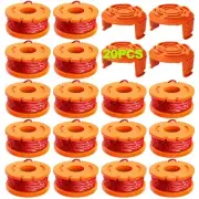 Trimmer Spool Line 20 Pack 0.065 inch Replacement for String Trimmers