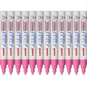 NEW 12x Uni-Ball PX-20 Paint Marker Bullet Tip 2.2mm Pink UNI PX20 Box BULK