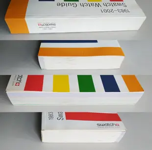 【書香傳富】Swatch Watch Guide 1983~2001---近9成5新