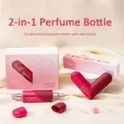 ABS Refillable Atomizer 2in1 Mini Fragrances Dispenser Travel Perfume Bottle