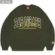 【PARAGRAPH】S10 NO.58 BARCODE CREWNECK 大學T (KHAKI 軍綠色) 化學原宿