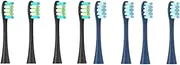 Replacement Heads, Compatible For Oclean Flow/X/X PRO/ Z1/ F1/ One/Air 2 /SE Brush Heads Soft Toothbrush Vacuum Bristle(Beige)