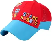 [Kangqifen] Boys Girls Cartoon Quick-Drying Mesh Baseball Cap Sun Protection Hat