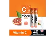 VOOST Vitamin C Blood Orange Effervescent Tablets 40 Pack