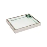 CAFE LIGHTING Zeta Small Tray - Antique Silver