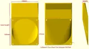 140mm S TURN DUCT Slit Exit 140mm Computer Fan Redirect Airflow Exhaust Case