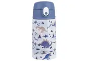 Oasis Double WallInsulated Kids Drink Bottle Stainless Steel 400ml Dinosaur Land