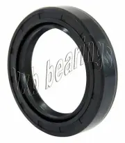 Oil and Grease Seal TC 1.496"x 2.165"x 0.335" Rubber Covered Double Lip w/Garter
