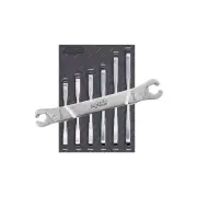 SP Tools 6Pcs Ratcheting Flare Nut Spanner Set - Metric/ AE 420 Stainless Steel
