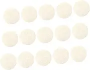 ELAYARD 15Pcs Exfoliating Facial Loofah Scrub Pads Natural Material Deep Cleansing Face for Gentle Exfoliation Lightweight for Comfortable Washing and Refreshing Skincare