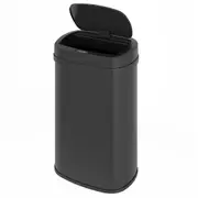 Advwin 50L Rubbish Bin Motion Sensor Kitchen Smart Trash Can Black