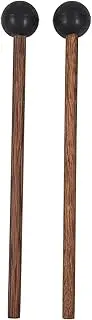 Gatuida 1 Pair Wood Handle Xylophone Mallet Drum Stick for Percussion Instruments for Marimba Music present Durable and Portable Design Convenient Storage with Mallet Stand