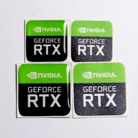 在飛比找蝦皮購物優惠-全新 NVIDIA GEFORCE RTX 樹脂貼紙