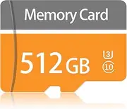 SD Card 512GB MicroSDXC, SDXC Memory Card, Up to 100MB/s Read, 90MB/s Write, Class 10, U3, V60, Expanded Storage for Switch, Gaming Devices, Smartphones, Tablets (512)