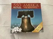 America The Beautiful Liberty Bell 550 Piece Jigsaw Puzzle 2002 Dalmatian Press